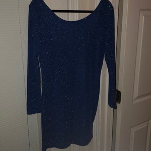 Dress (midnight blue) worn once